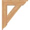 Ekena Millwork Traditional Traditional Smooth Bracket, Western Red Cedar, 5 1/2"W x 28"D x 32"H BKT06X28X32TRA01SWR - alternate 3